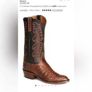 Lucchese Cowboy Boots Men